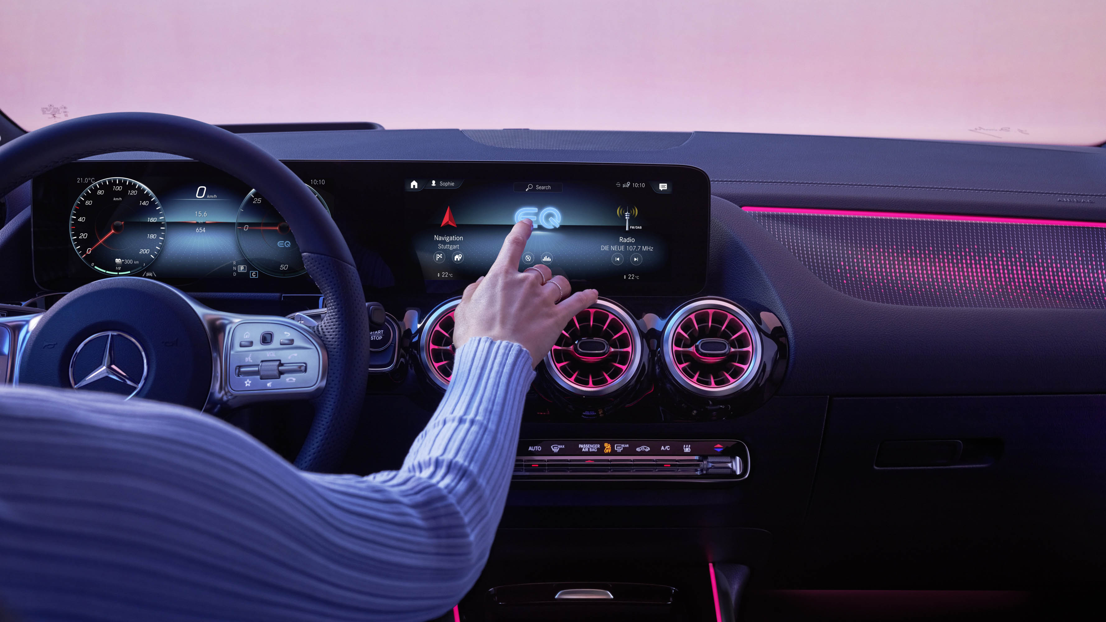 Der Mercedes-Benz EQA